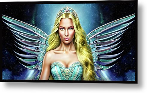 Healer Metal Print featuring the digital art The Prom Queen by Shawn Dall