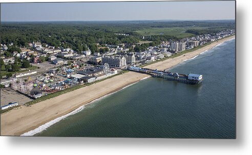 America Metal Print featuring the photograph Old Orchard Beach, Maine #4 by Dave Cleaveland