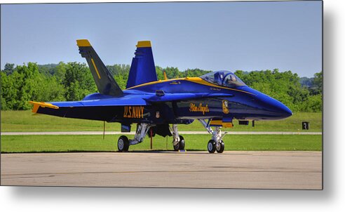 Blue Angels Metal Print featuring the photograph Blue Angel 1 by Dan Myers
