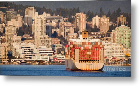 Oocl Metal Print featuring the photograph Camouflage by Chris Dutton