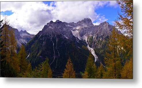 Sutirol Metal Print featuring the photograph Dolomites in the Fall by Matt Swinden