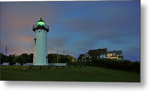 East Chop Light Metal Print featuring the photograph East Chop Light by Dan Myers