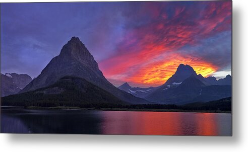 National Park Metal Print featuring the photograph Heaven's Ablaze by Andrew Soundarajan