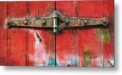Bright Colors Metal Print featuring the photograph Hinged by Wendell Thompson
