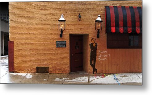 Safe House Metal Print featuring the digital art International Exports Ltd Secret Entrance to The Safe House in Milwaukee by David Blank