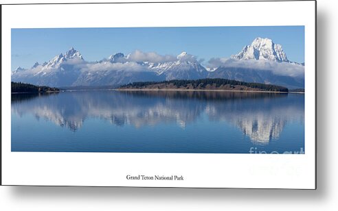 Jackson Metal Print featuring the photograph Jackson Lake at Grand Teton National Park by Twenty Two North Photography