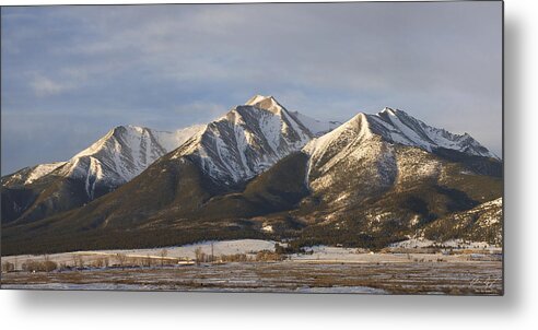 Colorado Metal Print featuring the photograph Mt. Princeton Sunrise by Aaron Spong