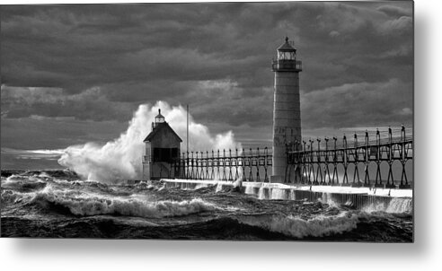 Steve White Metal Print featuring the photograph Nature's Fury by Steve White