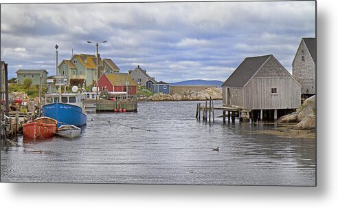 Peggy's Metal Print featuring the photograph Peggy's Cove 22 by Betsy Knapp