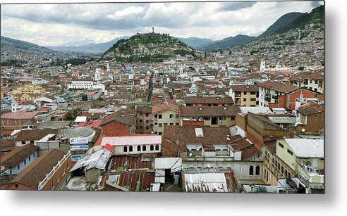 Nobody Metal Print featuring the photograph Quito by Sinclair Stammers/science Photo Library