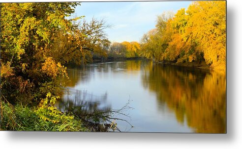 Environment Metal Print featuring the photograph Shell Rock River by Bonfire Photography