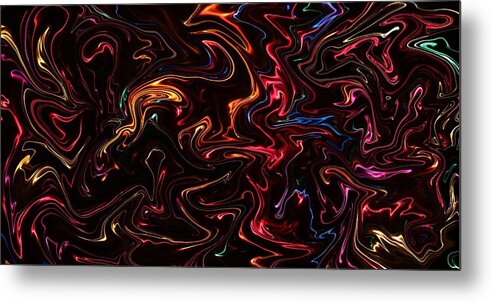 Bill Kesler Photography Metal Print featuring the photograph Warp It Up by Bill Kesler