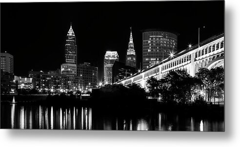 Cleveland Skyline Metal Print featuring the photograph Cleveland Skyline by Dale Kincaid