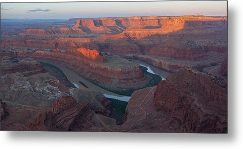 Dead Metal Print featuring the photograph Dead Horse Point Panorama by Aaron Spong