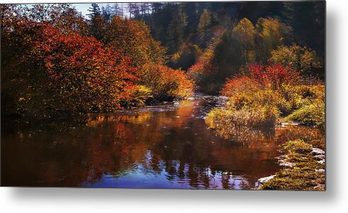 Flowing Colors Metal Print featuring the photograph Flowing Colors by John Christopher