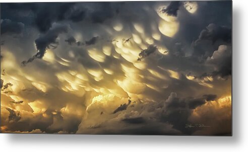 Clouds Metal Print featuring the photograph Heaven's Highlights by Steve Sullivan