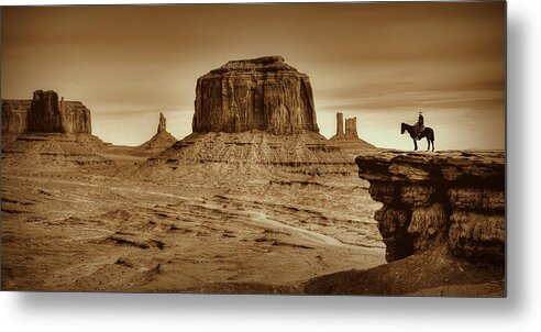 Monument Valley Metal Print featuring the photograph Legends by Ryan Smith