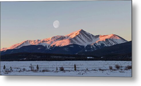 Elbert Metal Print featuring the photograph Mt. Elbert Sunrise by Aaron Spong