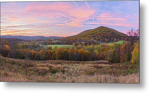 Sunrise Metal Print featuring the photograph November Glowing Sky by Angelo Marcialis