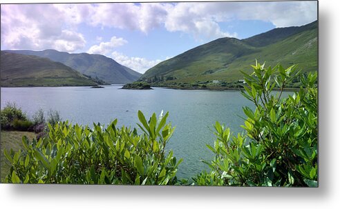  Kylemore Loch Metal Print featuring the photograph Panoramic View Kylemore Loch by Terence Davis