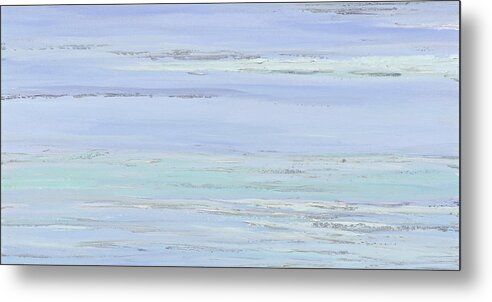 Coast Metal Print featuring the painting Peace by Tamara Nelson
