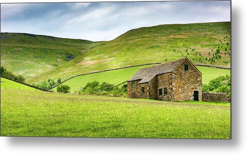 Peak District Metal Print featuring the photograph Peak Farm by Nick Bywater