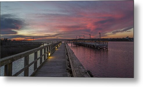 Piering Metal Print featuring the photograph Piering into Serenity by Betsy Knapp