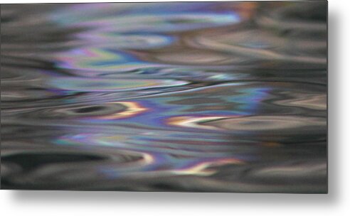 Reflection Metal Print featuring the photograph Reflection Refraction by Cathie Douglas