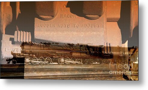 Train Metal Print featuring the photograph Ribbon of Steel by Rick Rauzi