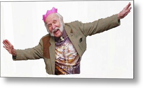 Horseshoe Crab Mask Tee Shirt Metal Print featuring the photograph Up. Up, and Away by Roger Swezey