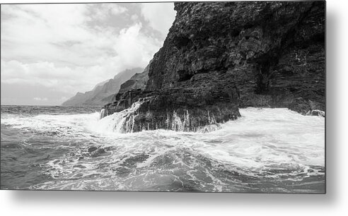 Napali Coast Metal Print featuring the photograph Whitewater by Jason Wolters