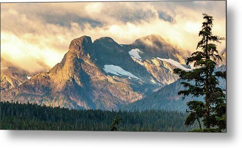 Landscapes Metal Print featuring the photograph Beaufort Range by Claude Dalley