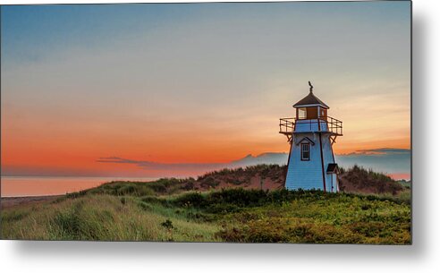 Pastel Metal Print featuring the photograph Daybreak at Covehead by Marcy Wielfaert