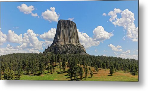 Devil's Tower Metal Print featuring the photograph Devil's Tower 6 by Doolittle Photography and Art