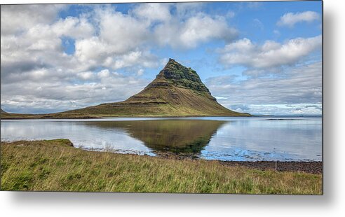 David Letts Metal Print featuring the photograph Iceland Mountain by David Letts