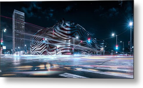 Nightscape Metal Print featuring the photograph Lights In The Night by Yoshihiko Wada