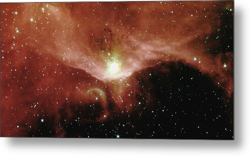 Constellation Metal Print featuring the photograph Sharpless 140 Nebula In Cepheus by Stocktrek