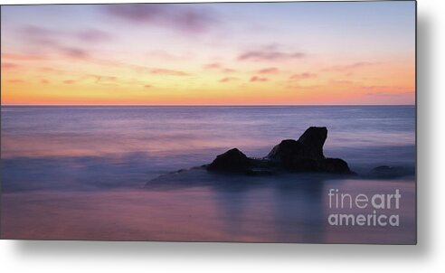  Metal Print featuring the photograph Alpenglow Surf by Vincent Bonafede