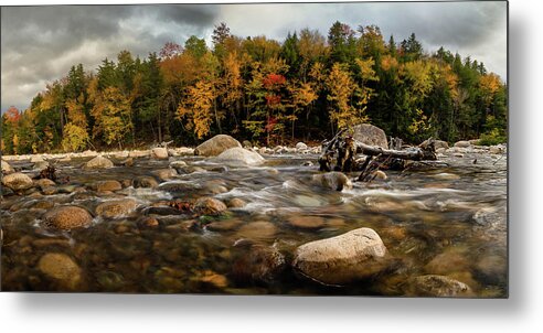 New Metal Print featuring the photograph An Afternoon on the Pemigewasset II by William Dickman