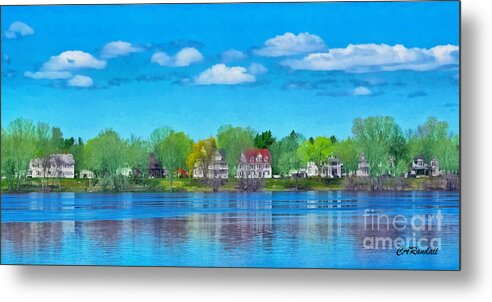 Fredericton Metal Print featuring the photograph Heritage Elegance by Carol Randall