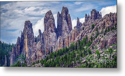 Custer State Park Metal Print featuring the photograph On the Needles Highway by Nick Zelinsky Jr