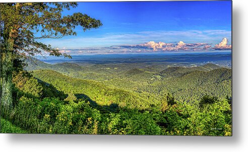 Blue Ridge Parkway Metal Print featuring the photograph Rocky Knob Overlook by Dale R Carlson