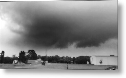 Weather Metal Print featuring the photograph Severe May Storm in Tennessee by Ally White