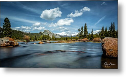 Gary Johnson Metal Print featuring the photograph Tuolumne River In Yosemite by Gary Johnson