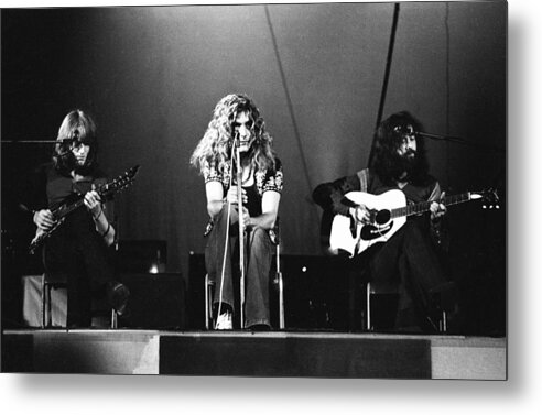 Led Zeppelin Metal Print featuring the photograph Led Zeppelin 1971 by Chris Walter