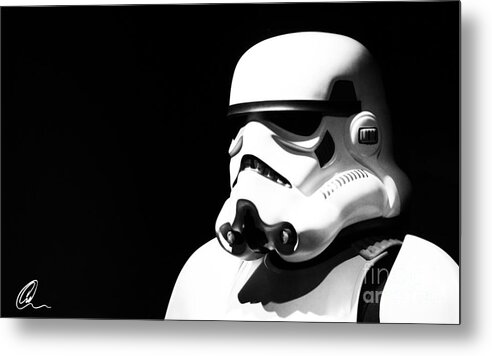 Star Wars Metal Print featuring the photograph Stormtrooper by Chris Thomas