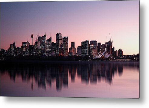 Sydney Metal Print featuring the photograph Sydney by C.s. Tjandra