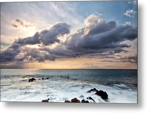 Art Metal Print featuring the photograph The Sun Looking Down by Jon Glaser