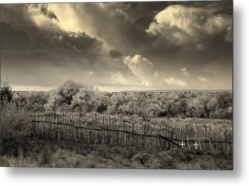 Clouds Metal Print featuring the photograph GODS light show.. #3 by Al Swasey