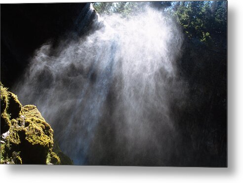 Photography Metal Print featuring the photograph Mistic Falls by Benjamin Garvey